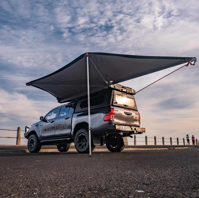 Alu-Cab Markise 180°, rechts