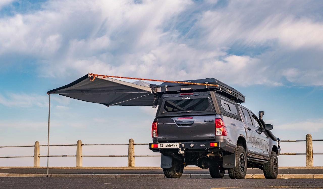 Alu-Cab Markise 180°, rechts