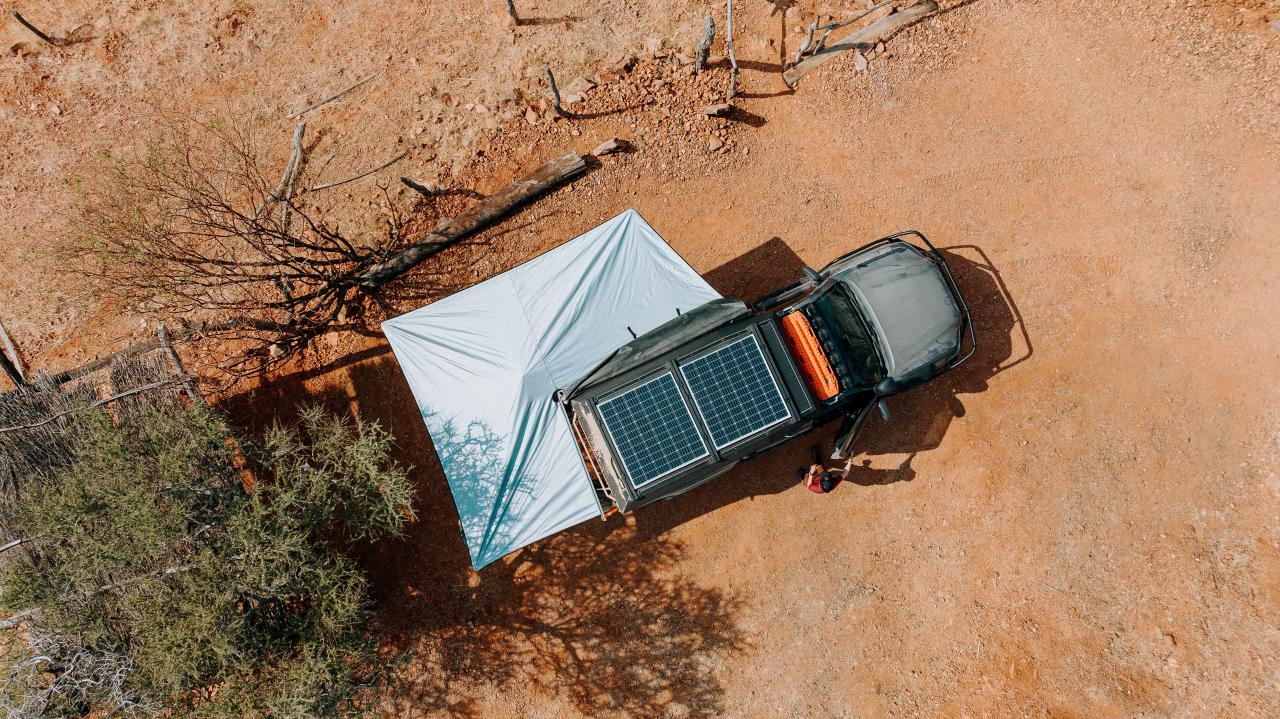 Alu-Cab Markise 270°, links