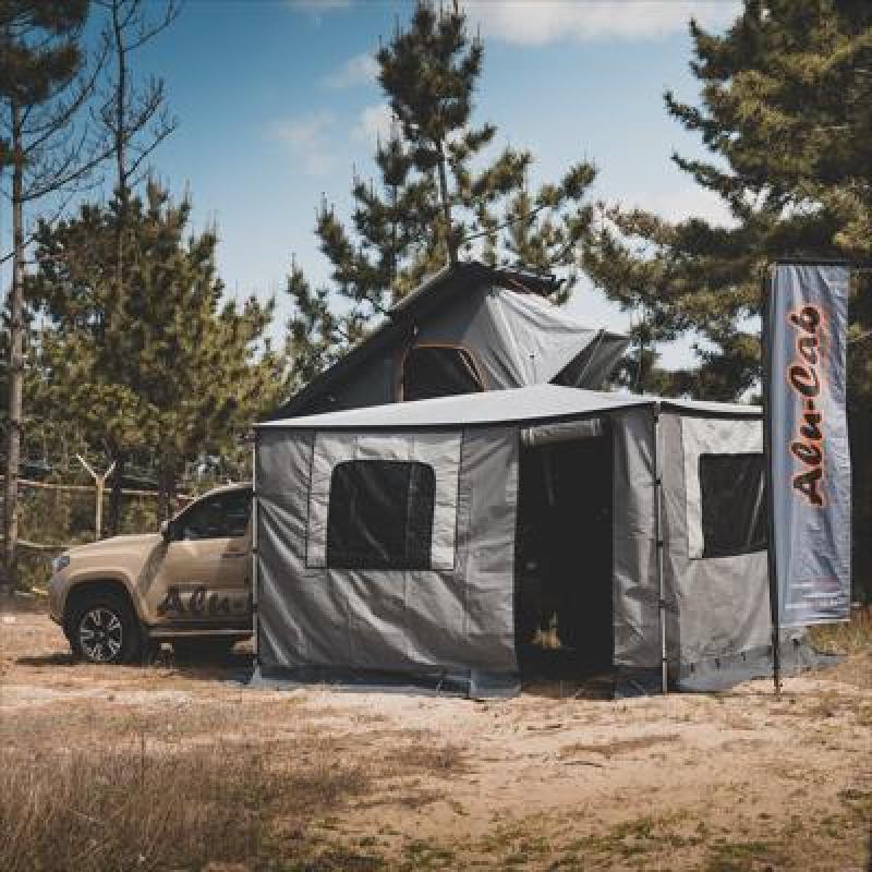 Alu-Cab 270° Markise Seitenwände Set rechts