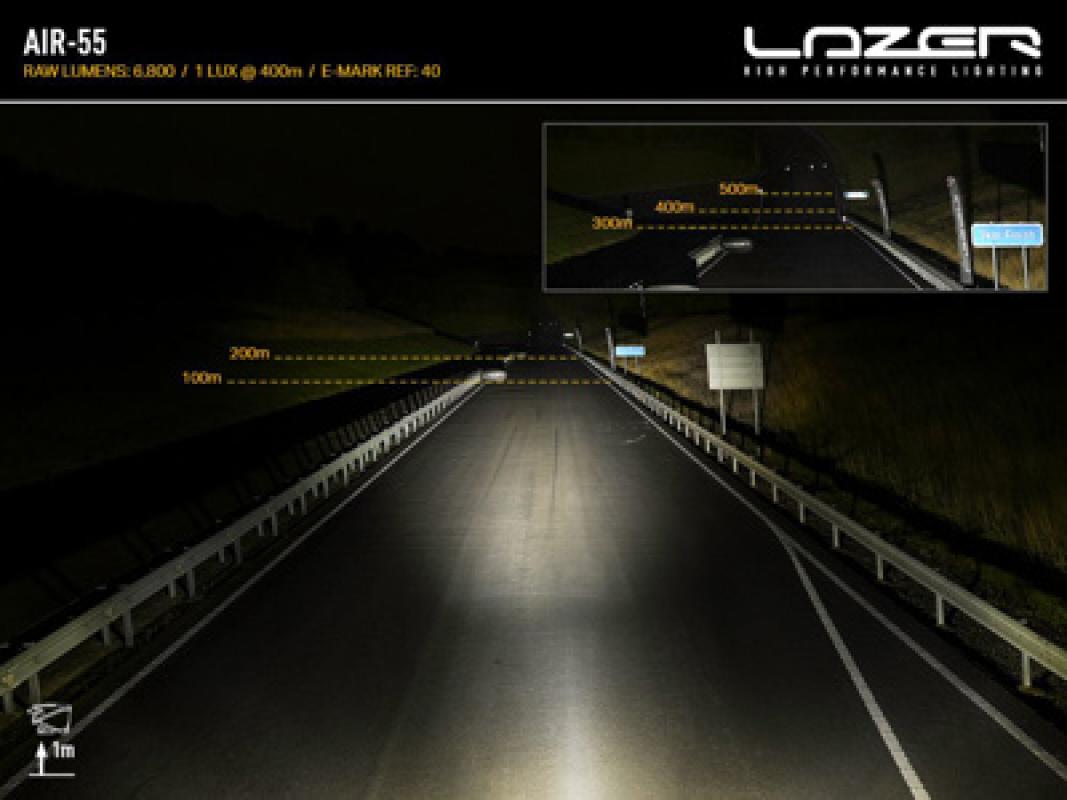 Lazer Lamps Air-55 - Beacon Schwarz