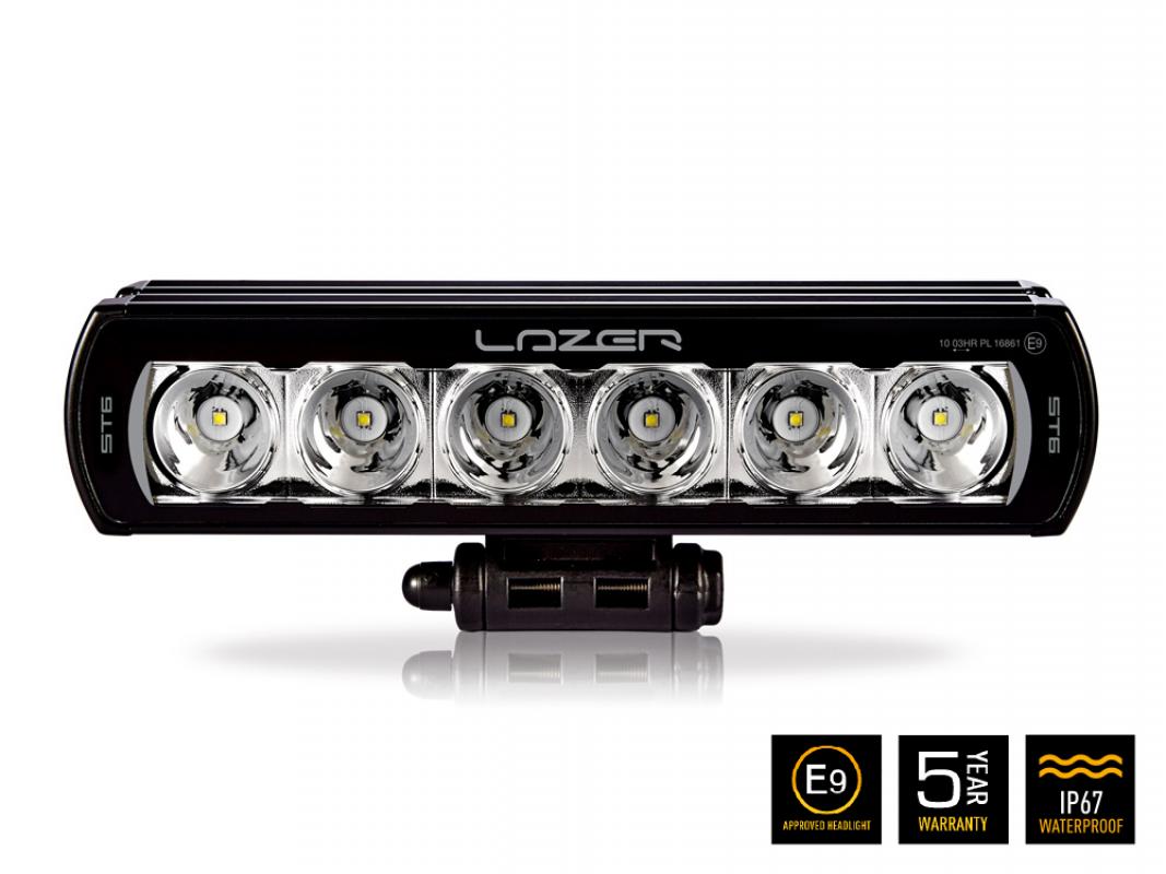 Lazer Lamps ST6 Evolution LED-Scheinwerfer Schwarz