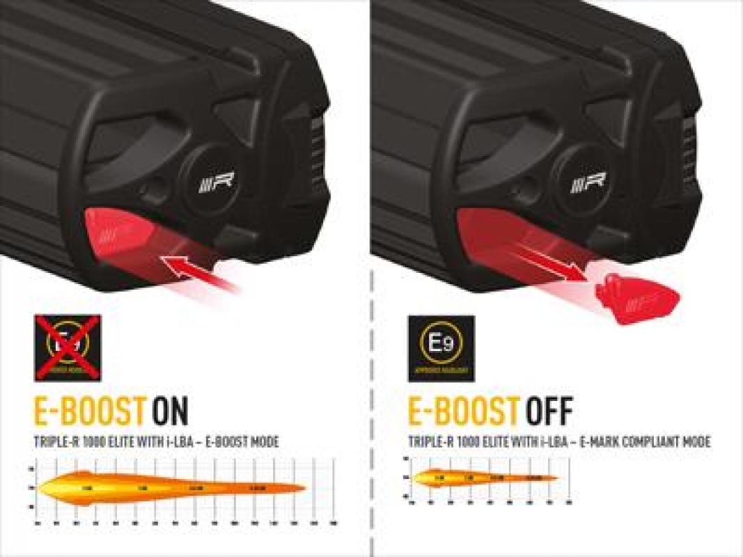 Lazer Lamps Triple-R 1000 Elite mit Low Beam Assist Incl. Kabelsatz