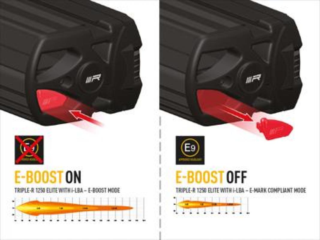 Lazer Lamps Triple-R 1250 Elite mit Low Beam Assist Inkl. Kabelsatz