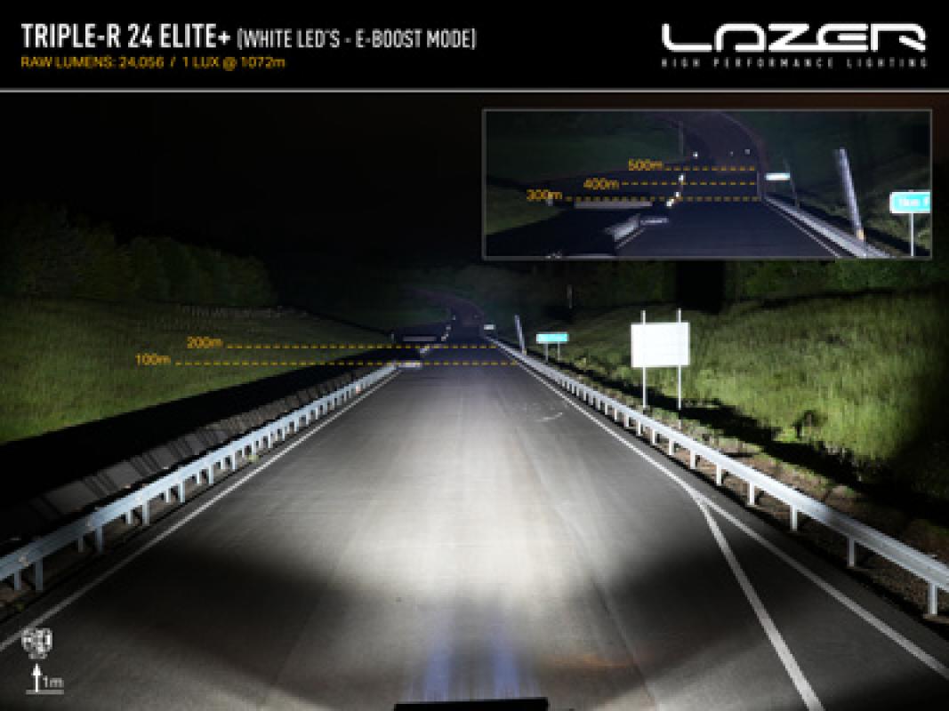 Lazer Lamps Triple-R 24 Scheinwerfer Elite+ schwarz
