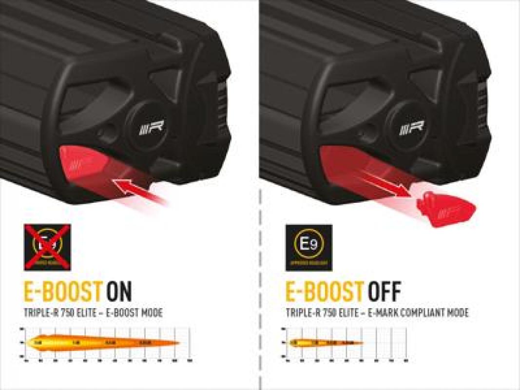 Lazer Lamps Triple-R 750 Elite - Gen2, schwarz