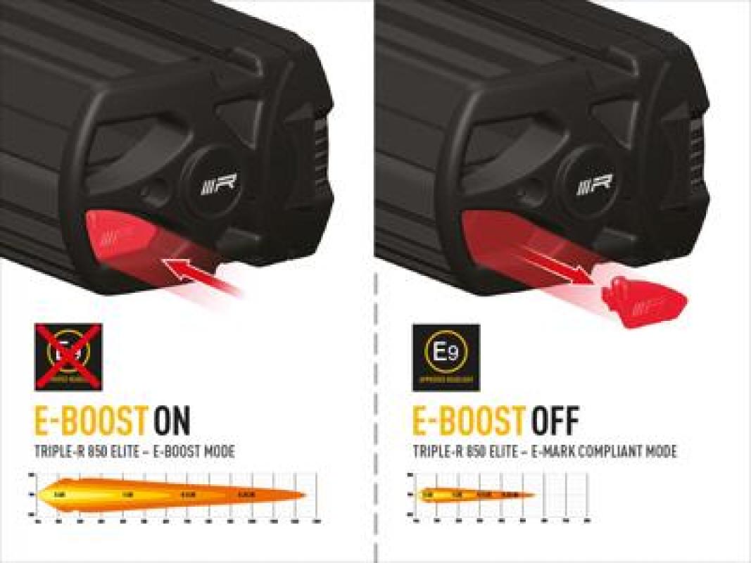 Lazer Lamps Triple-R 850 Elite - Gen2, schwarz