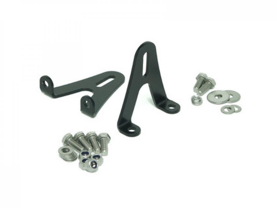 Lazer Lamps Seitenbefestigungs-Kit Alu (Schwarz)
