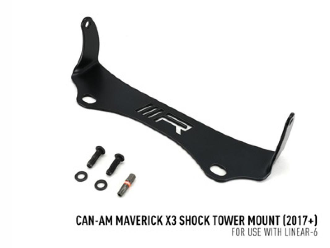 Lazer Lamps Stoßdämpferturm-Montagesatz für Can-Am Maverick X3 2017+ für Linear-6 (& Elite)