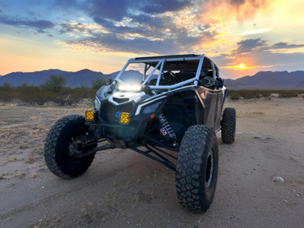 Lazer Lamps Stoßdämpferturm-Montagesatz für Can-Am Maverick X3 2017+ (für Carbon-6)