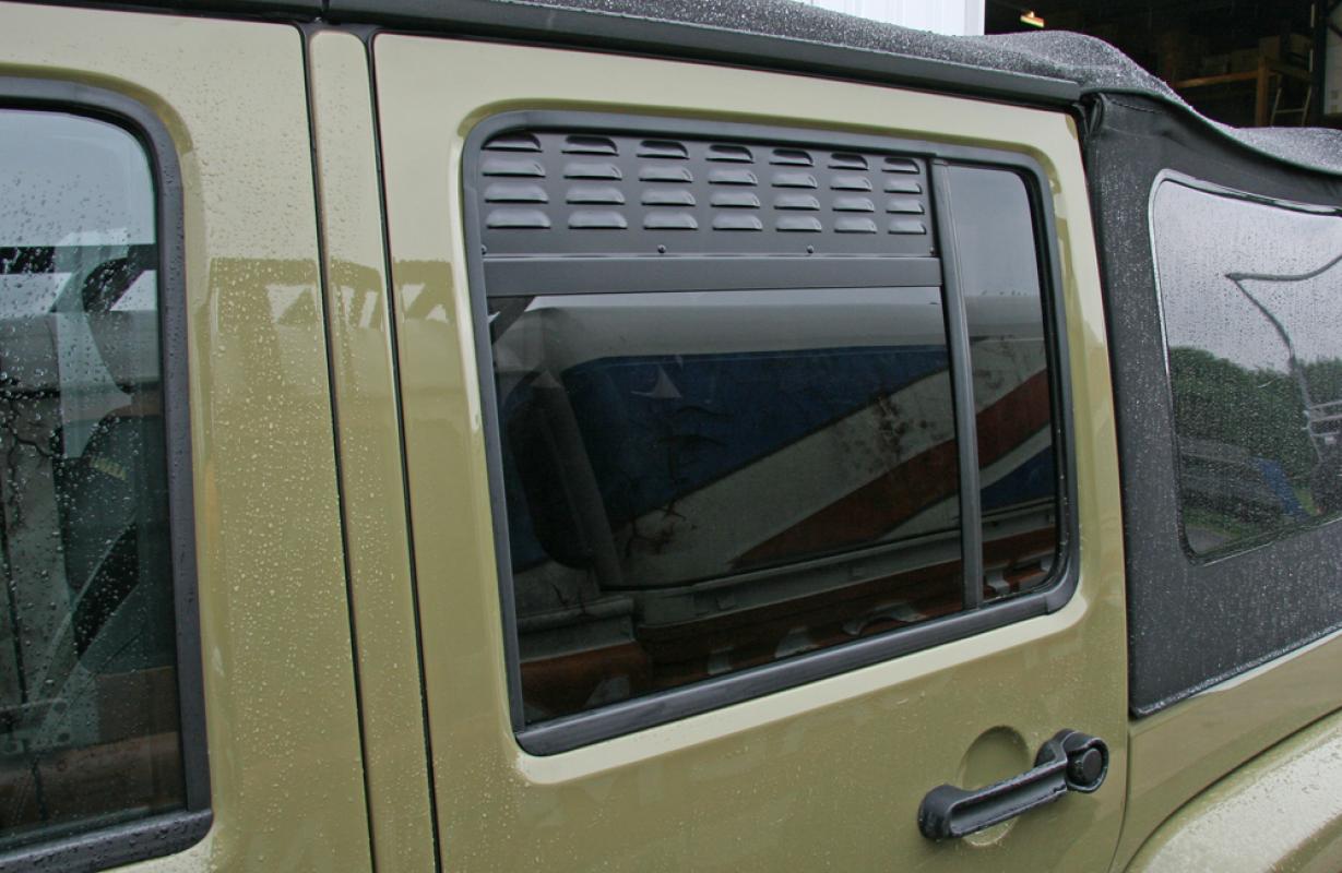 Nakatanenga Lüftungsblech hinten - Jeep Wrangler Unlimited JK, bis Baujahr 2018