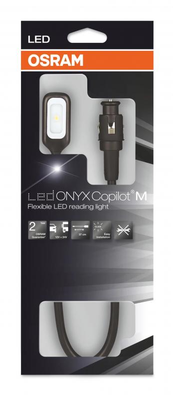 OSRAM ONYX Copilot LED-Leseleuchte für Zigarettenanzünder