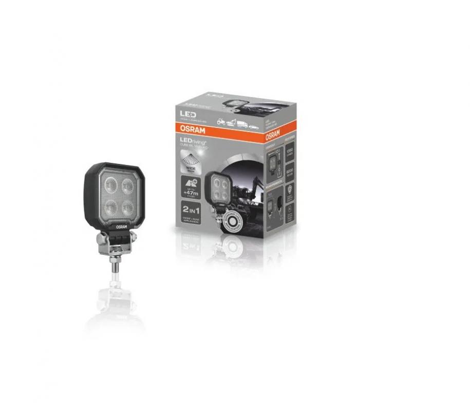 OSRAM Zusatzscheinwerfer VX80-WD Set (1 Stk.) rechteckig