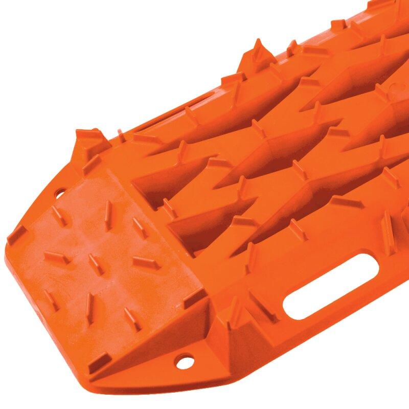 Rockfoxx Bergeboards, Sandbleche, Offroad Anfahrhilfen, 3,5 Tonnen, Paar, orange