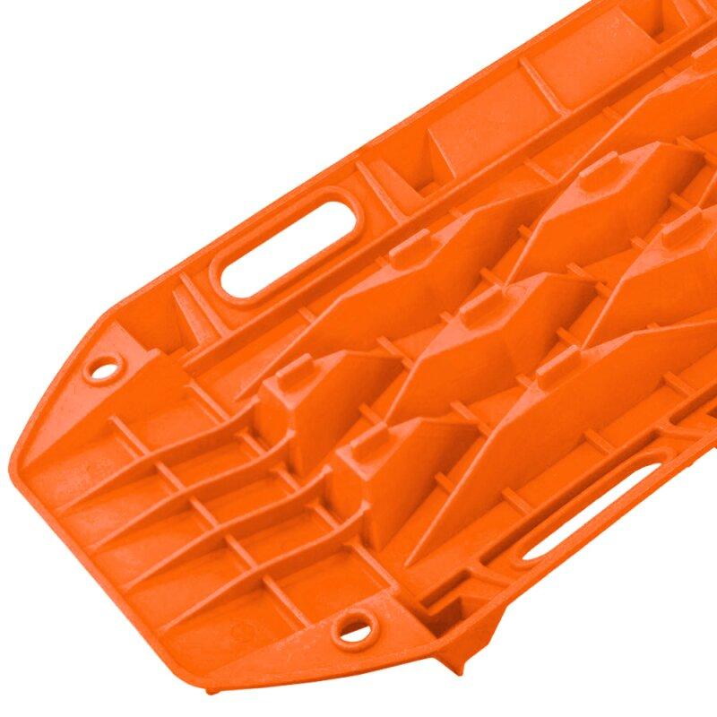 Rockfoxx Bergeboards, Sandbleche, Offroad Anfahrhilfen, 3,5 Tonnen, Paar, orange