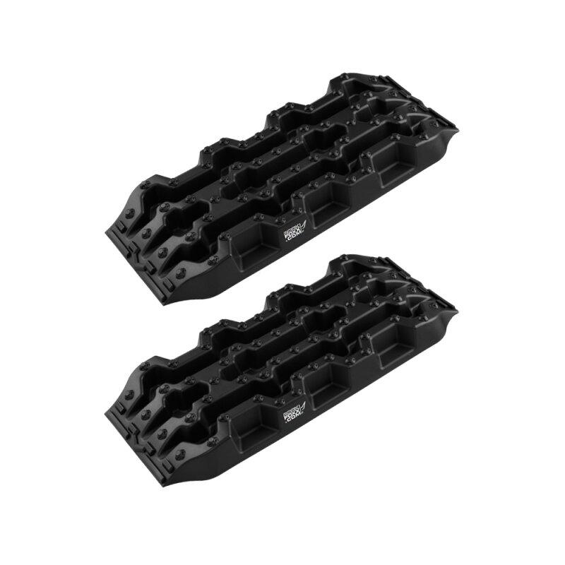 Rockfoxx Mini Bergeboards, Sandbleche mit Tasche, 55x24x5 cm