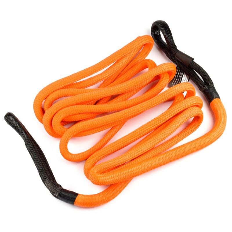 Rockfoxx Kinetisches Bergeseil, 6m x 22mm, 10t Bruchlast, elastisches Abschleppseil