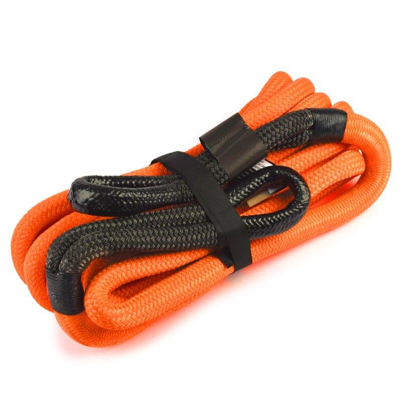 Rockfoxx Kinetisches Bergeseil, 9m x 22mm, 10t Bruchlast, elastisches Abschleppseil
