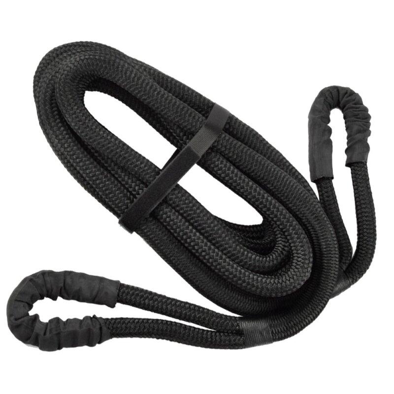 Rockfoxx Kinetisches Bergeseil, 9m x 25mm, 13,8t Bruchlast, elastisches Abschleppseil