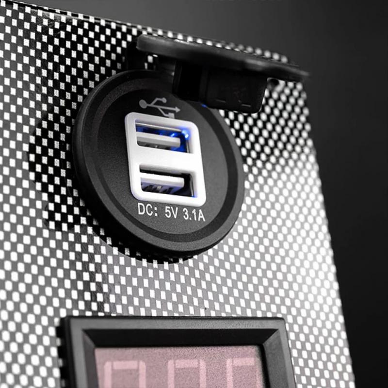 STEDI 12V Carbon Schalterpanel