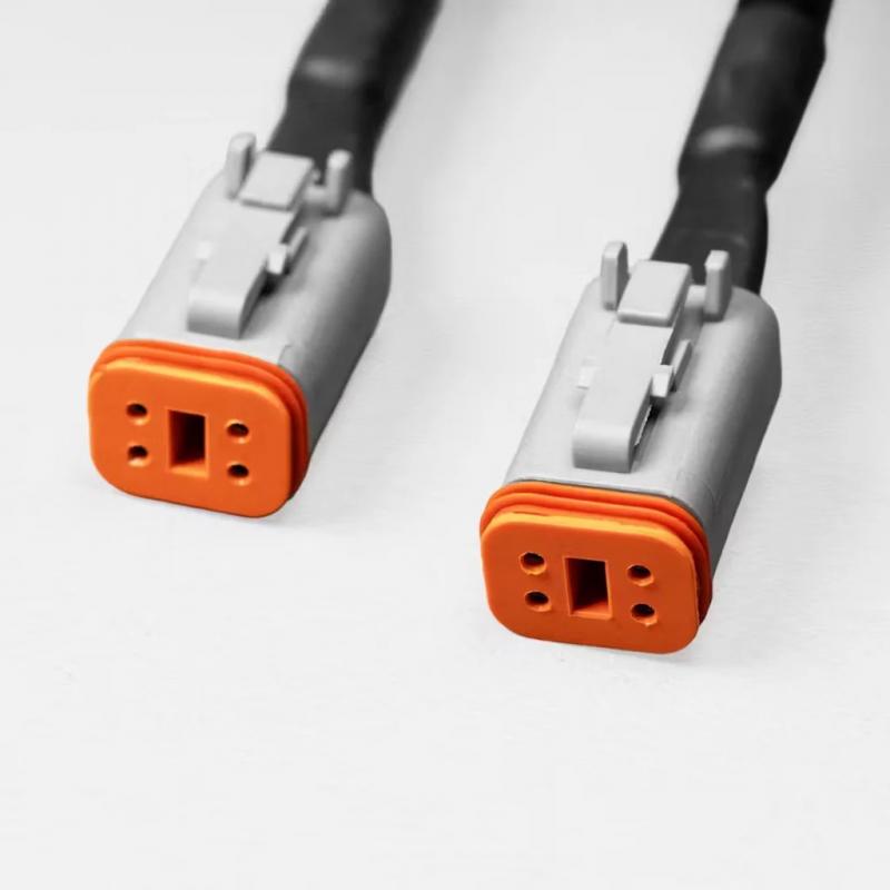 STEDI Plug & Play DT-4 Fernlicht-Kabelbaum - 2 Anschlüsse, 1 Relais