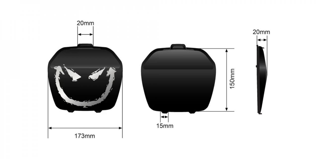STEDI TYPE-X Evo 8,5 Zoll Abdeckung (Cover)