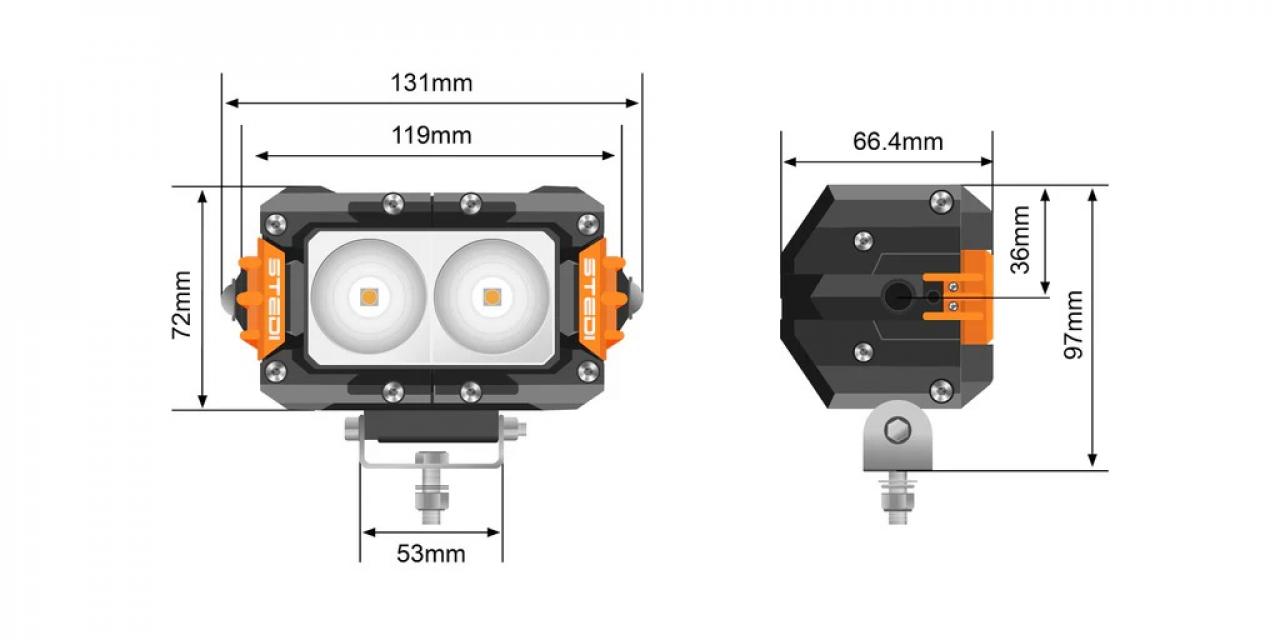 STEDI ST3301 PRO 4.6 Zoll