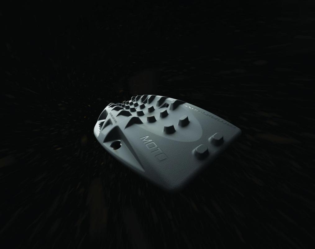 MAXTRAX Moto Board inkl. Befestigung, titanium grey