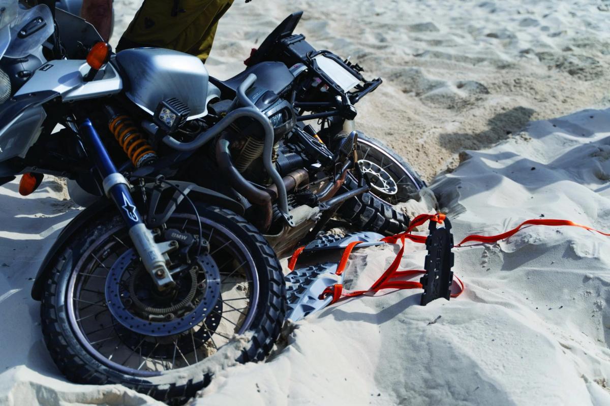 MAXTRAX Moto Board inkl. Befestigung, titanium grey