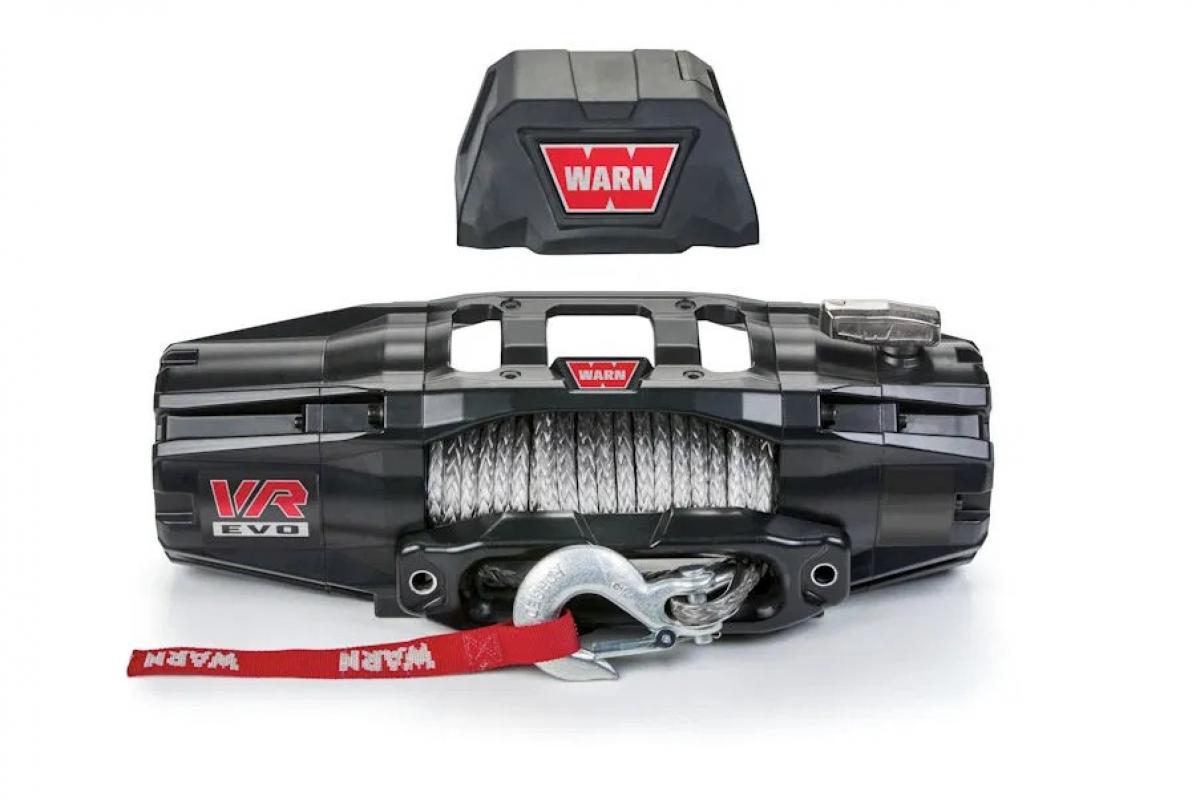 WARN Seilwinde VR EVO 12s 12V 5.443 Kg Zugkraft Kunststoffseil