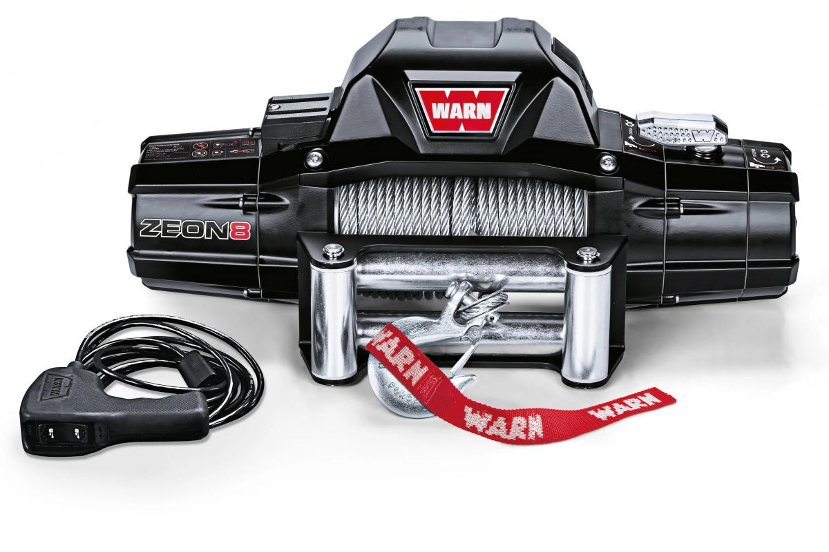 WARN Seilwinde ZEON 8 12V 3.630 kg Zugkraft