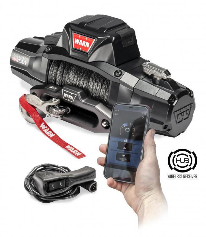 WARN Seilwinde ZEON XD 10 12V 4.535 kg Zugkraft inkl. Kunststoffseil