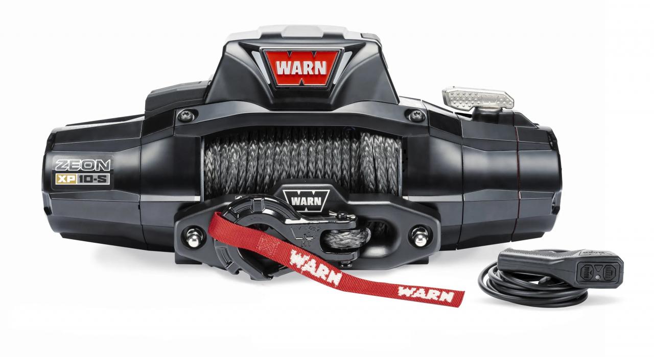 WARN Seilwinde ZEON XP 10 12V 4.535 kg Zugkraft inkl. Kunststoffseil