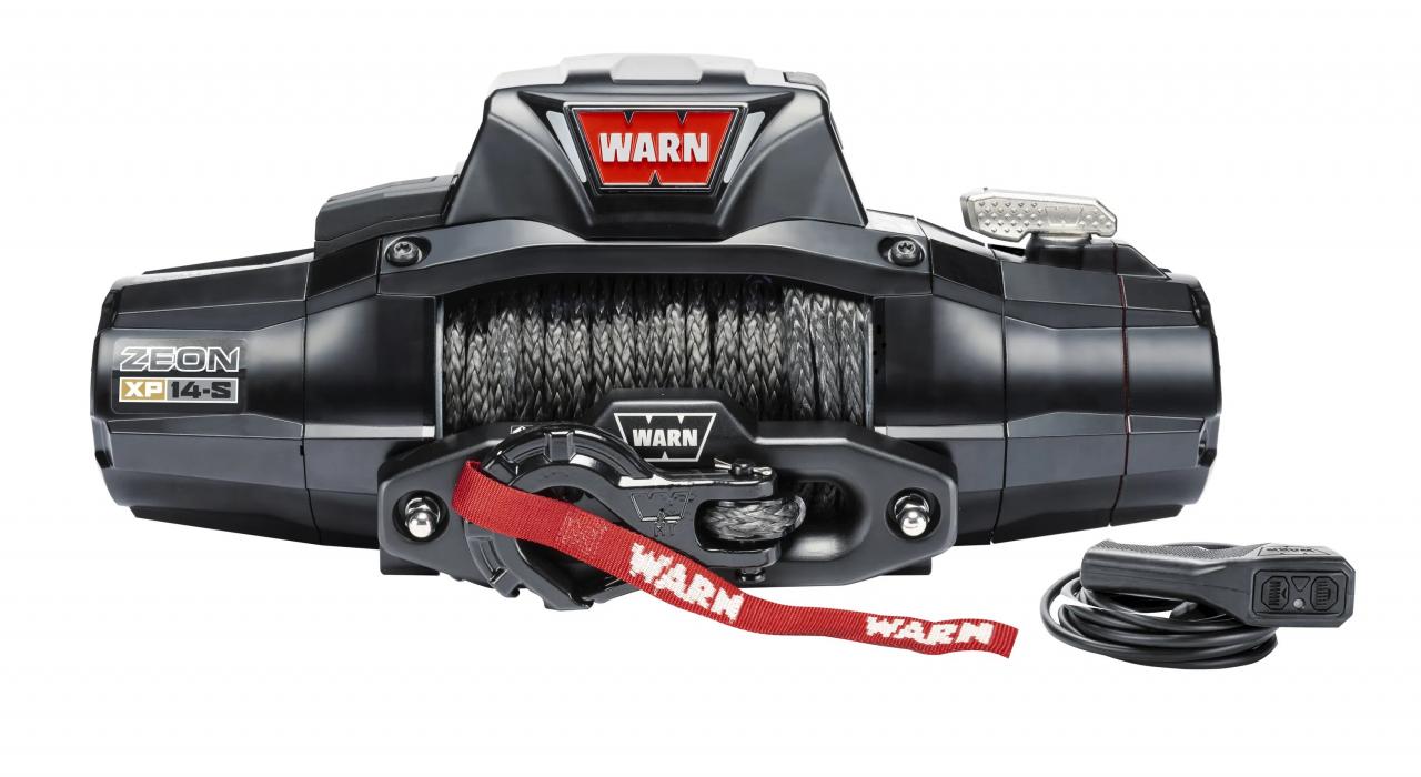 WARN Seilwinde ZEON XP 14 12V 6.350 kg Zugkraft inkl. Kunststoffseil