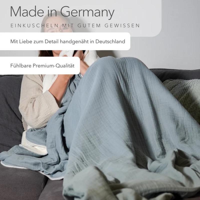Blanketino Kuscheldecke Musselin