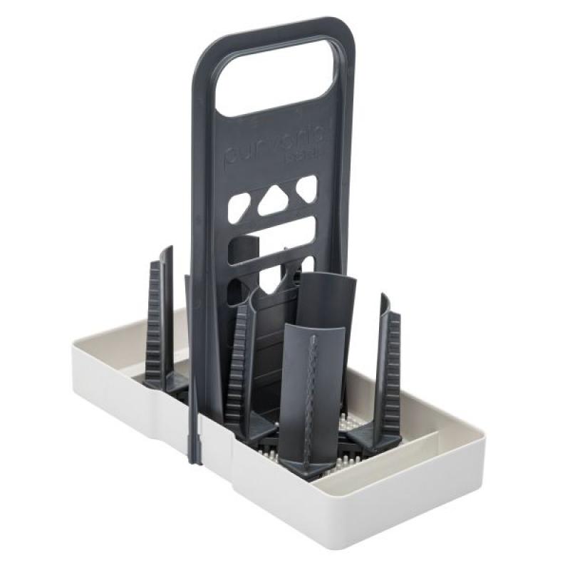 purvario Flaschenhalter Multi Tray OELE, hellgrau