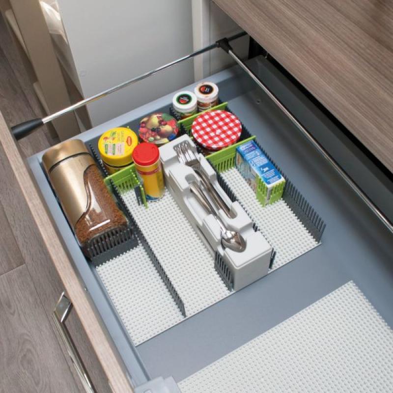 purvario Noppenplatte zum Auslegen für Schränke und Schubladen