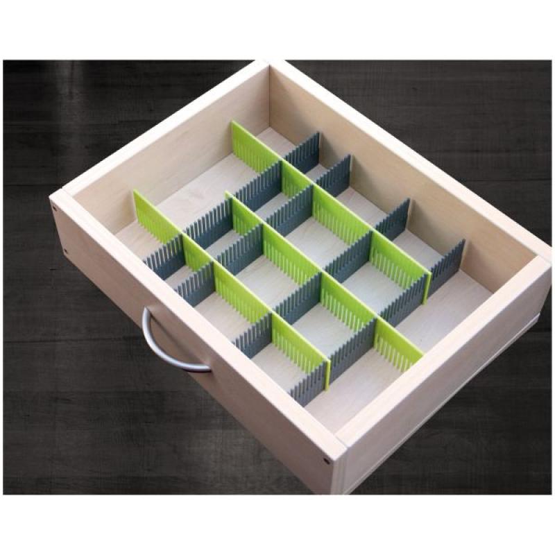 purvario Stauleiste für Schubladen, lime